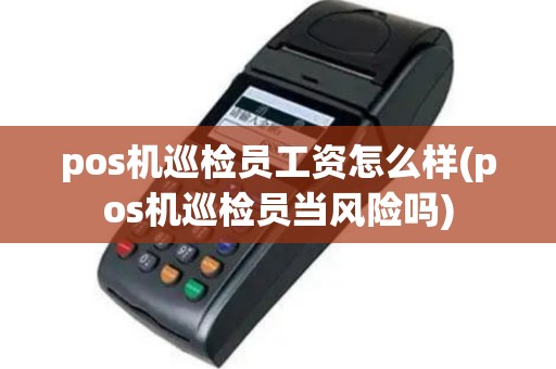 pos机巡检员工资怎么样(pos机巡检员当风险吗)
