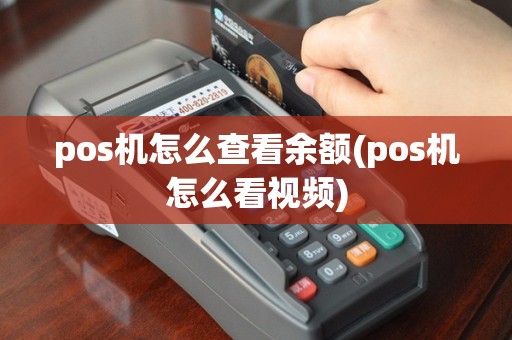 pos机怎么查看余额(pos机怎么看视频)