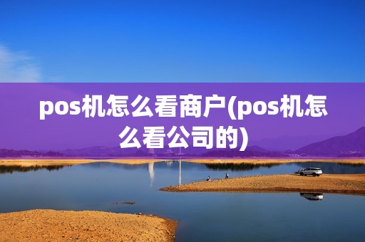 pos机怎么看商户(pos机怎么看公司的)