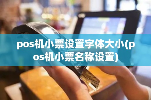 pos机小票设置字体大小(pos机小票名称设置)