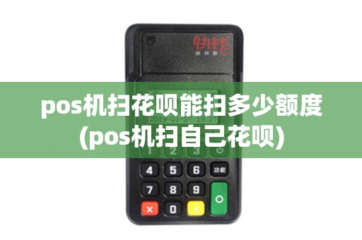 pos机扫花呗能扫多少额度(pos机扫自己花呗)