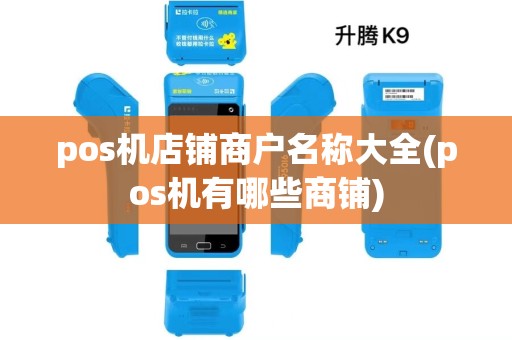 pos机店铺商户名称大全(pos机有哪些商铺)