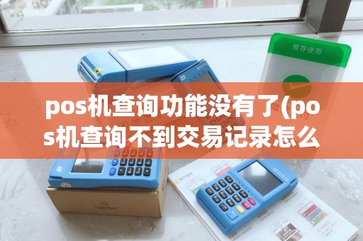 pos机查询功能没有了(pos机查询不到交易记录怎么回事)