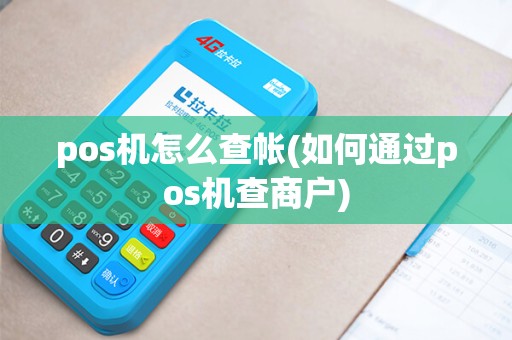 pos机怎么查帐(如何通过pos机查商户)