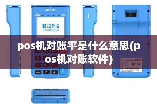 pos机对账平是什么意思(pos机对账软件)