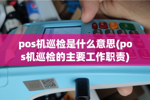pos机巡检是什么意思(pos机巡检的主要工作职责)