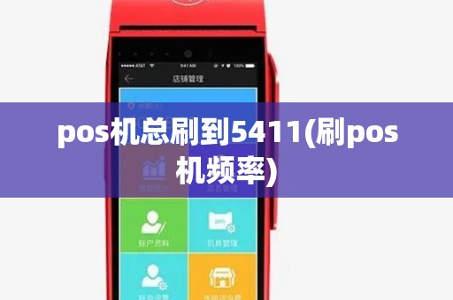 pos机总刷到5411(刷pos机频率)