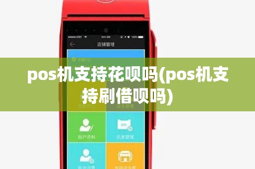 pos机支持花呗吗(pos机支持刷借呗吗)