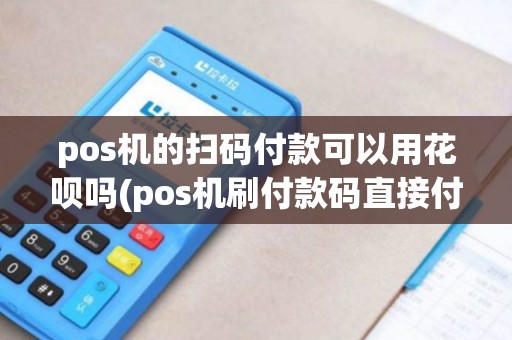 pos机的扫码付款可以用花呗吗(pos机刷付款码直接付款)