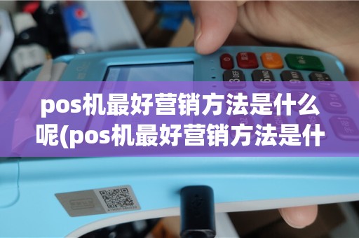 pos机最好营销方法是什么呢(pos机最好营销方法是什么)