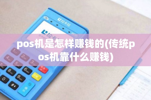 pos机是怎样赚钱的(传统pos机靠什么赚钱)