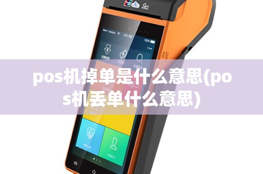 pos机掉单是什么意思(pos机丢单什么意思)