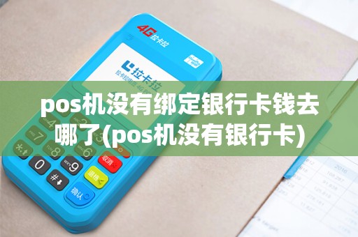 pos机没有绑定银行卡钱去哪了(pos机没有银行卡)