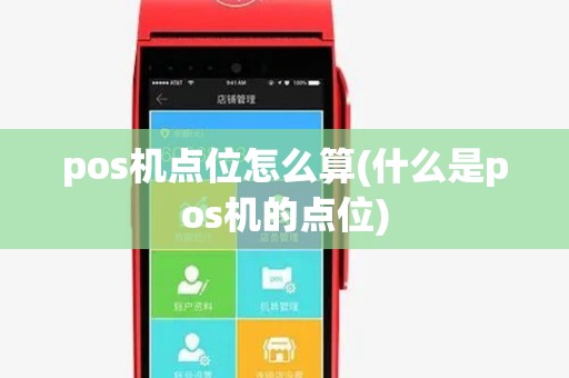 pos机点位怎么算(什么是pos机的点位)