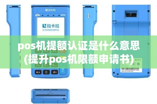 pos机提额认证是什么意思(提升pos机限额申请书)