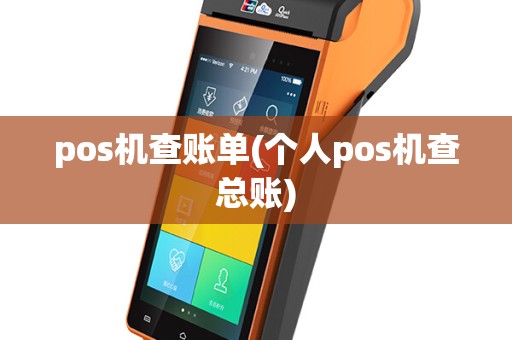 pos机查账单(个人pos机查总账)