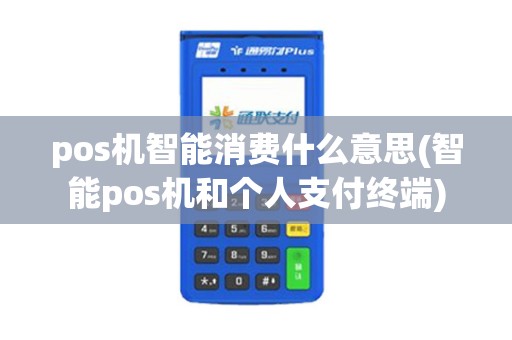 pos机智能消费什么意思(智能pos机和个人支付终端)