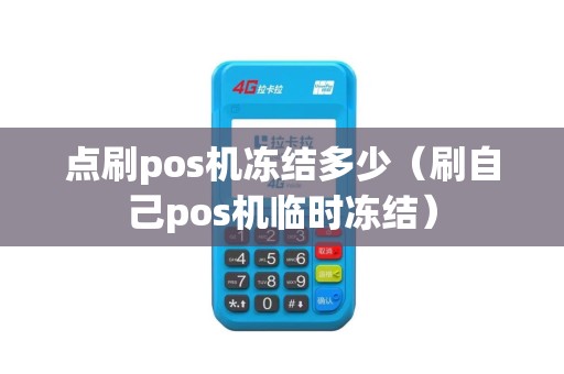 点刷pos机冻结多少（刷自己pos机临时冻结）