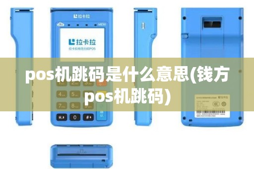 pos机跳码是什么意思(钱方pos机跳码)