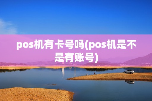 pos机有卡号吗(pos机是不是有账号)
