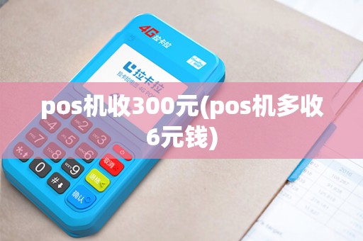 pos机收300元(pos机多收6元钱)