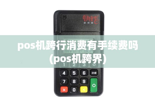 pos机跨行消费有手续费吗(pos机跨界)