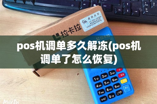 pos机调单多久解冻(pos机调单了怎么恢复)