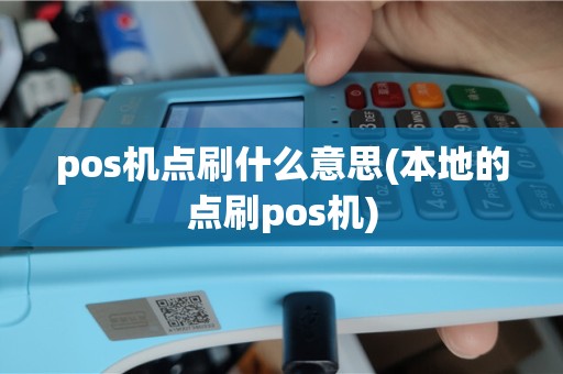 pos机点刷什么意思(本地的点刷pos机)