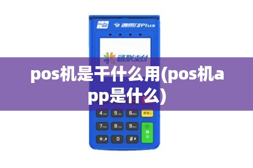 pos机是干什么用(pos机app是什么)