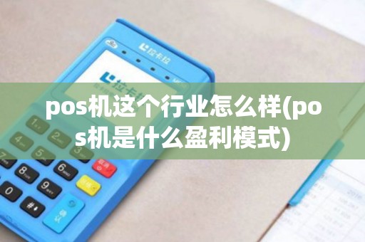 pos机这个行业怎么样(pos机是什么盈利模式)