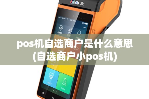 pos机自选商户是什么意思(自选商户小pos机)