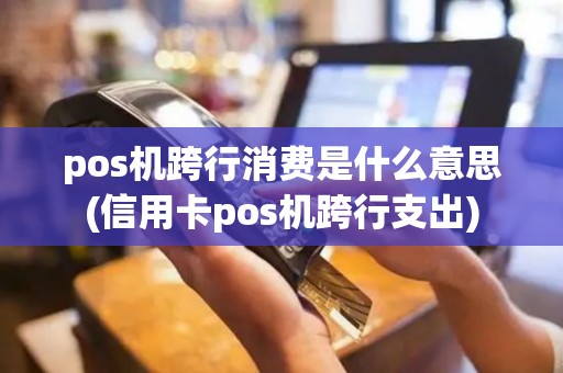 pos机跨行消费是什么意思(信用卡pos机跨行支出)