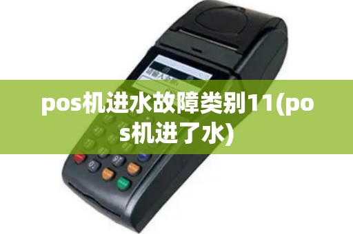 pos机进水故障类别11(pos机进了水)