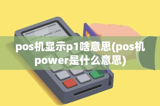 pos机显示p1啥意思(pos机power是什么意思)