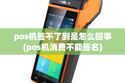 pos机签不了到是怎么回事(pos机消费不能签名)