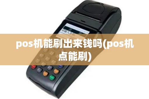 pos机能刷出来钱吗(pos机点能刷)