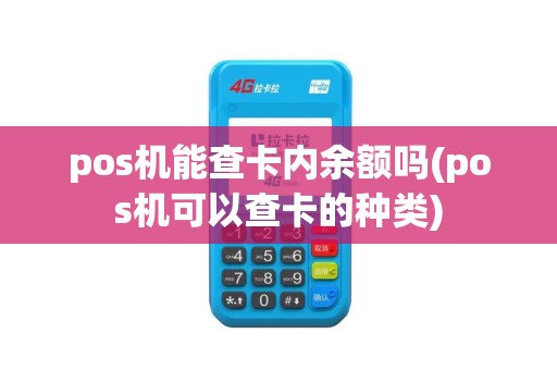 pos机能查卡内余额吗(pos机可以查卡的种类)