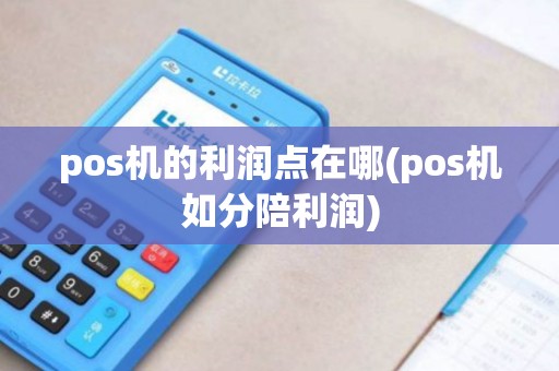 pos机的利润点在哪(pos机如分陪利润)