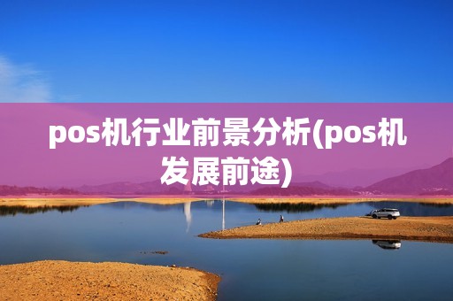 pos机行业前景分析(pos机发展前途)