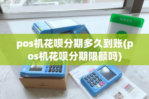 pos机花呗分期多久到账(pos机花呗分期限额吗)