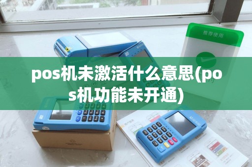 pos机未激活什么意思(pos机功能未开通)