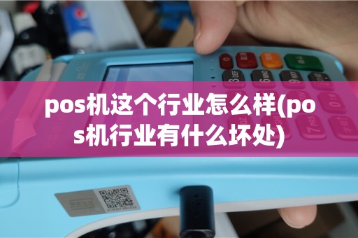 pos机这个行业怎么样(pos机行业有什么坏处)