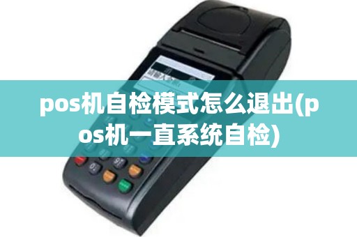 pos机自检模式怎么退出(pos机一直系统自检)
