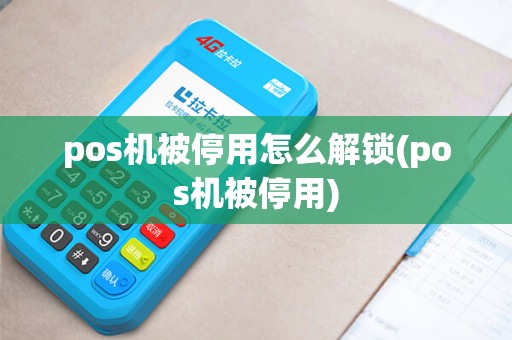 pos机被停用怎么解锁(pos机被停用)