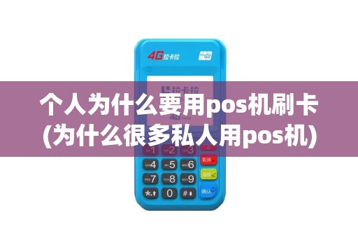 个人为什么要用pos机刷卡(为什么很多私人用pos机)