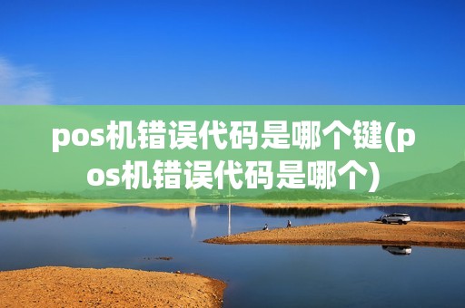 pos机错误代码是哪个键(pos机错误代码是哪个)
