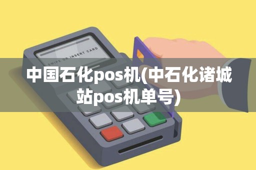 中国石化pos机(中石化诸城站pos机单号)