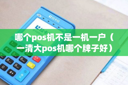 哪个pos机不是一机一户（一清大pos机哪个牌子好）
