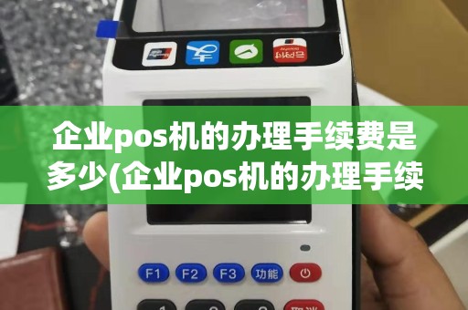 企业pos机的办理手续费是多少(企业pos机的办理手续)
