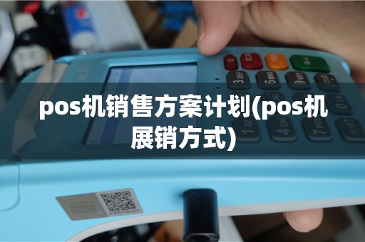 pos机销售方案计划(pos机展销方式)